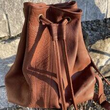 Kübeltasche Cognac